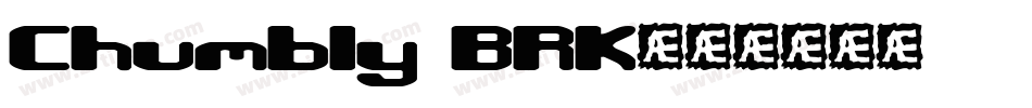 Chumbly BRK字体转换